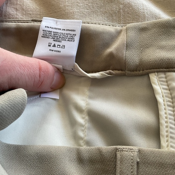 Express women’s tan trousers business‎ casual office NWOT size 8R - Picture 6 of 6